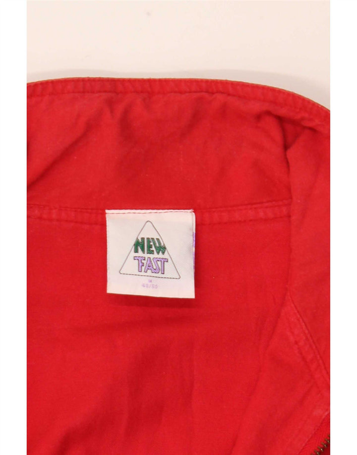 C&A Veste Anorak Militaire Rapide pour Hommes EU 48/50 Coton Rouge Moyen