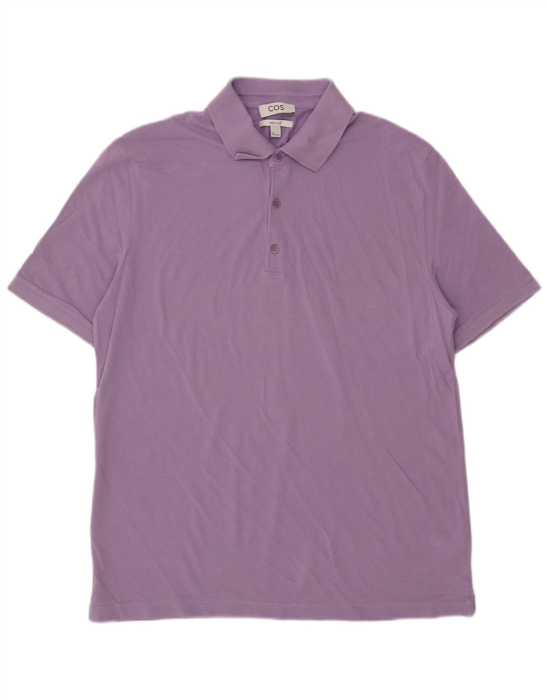 Cos Polo Regular Homme Grand Violet Coton