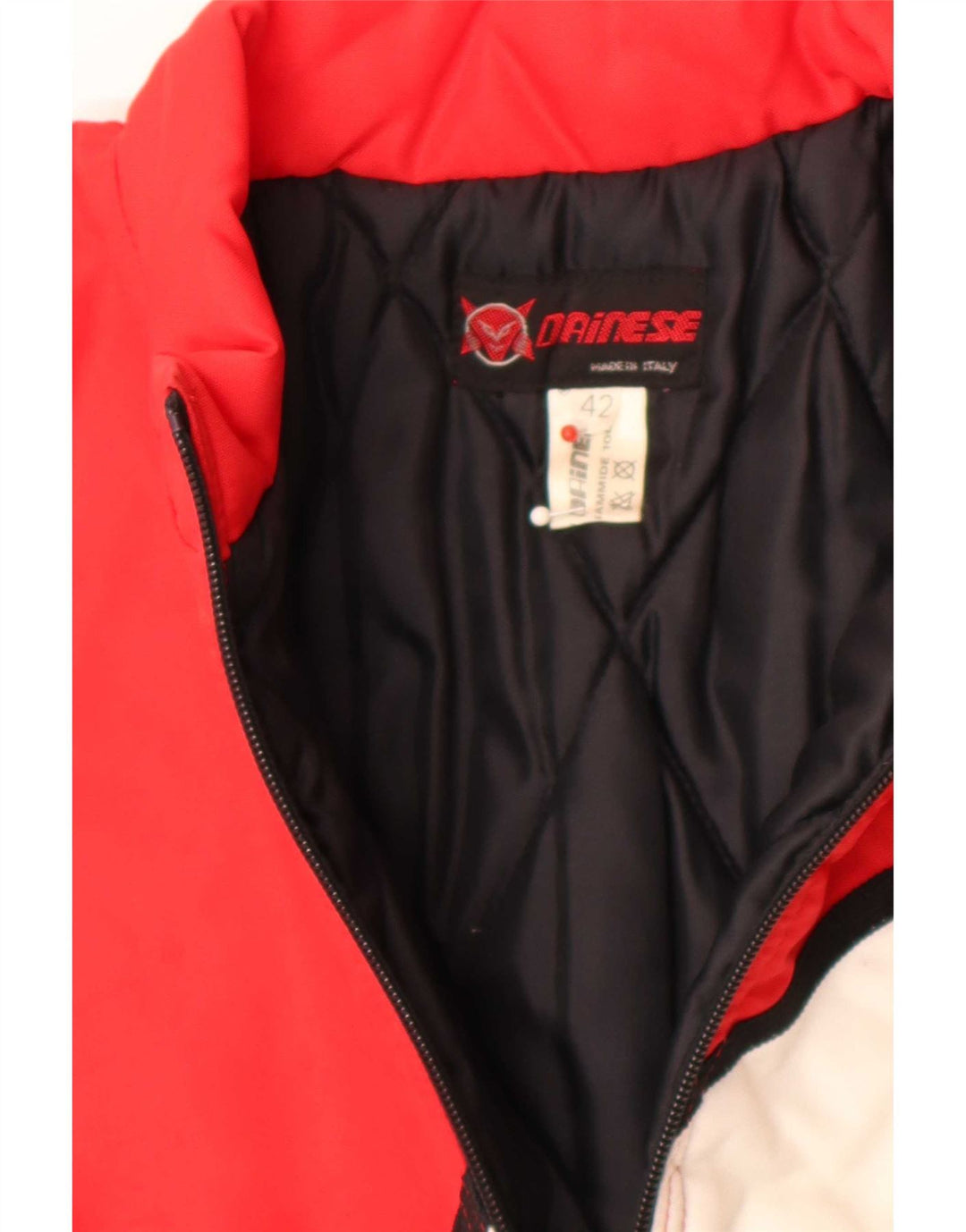 Dainese Graphic Racer Jacket IT 42 XS Rouge Polyamide Colorblock Homme