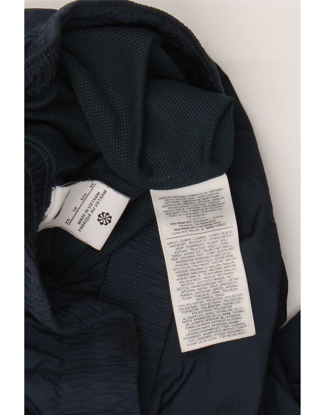 Nike Pantalon de survêtement pour homme Joggers XS Bleu marine Polyester