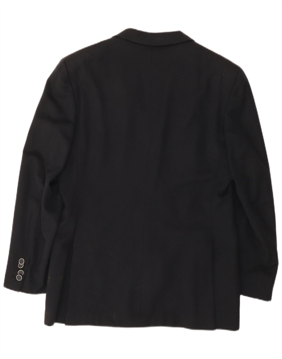 Galtrucco Veste Blazer Double Boutonnage Homme IT 40 Large Laine Noire