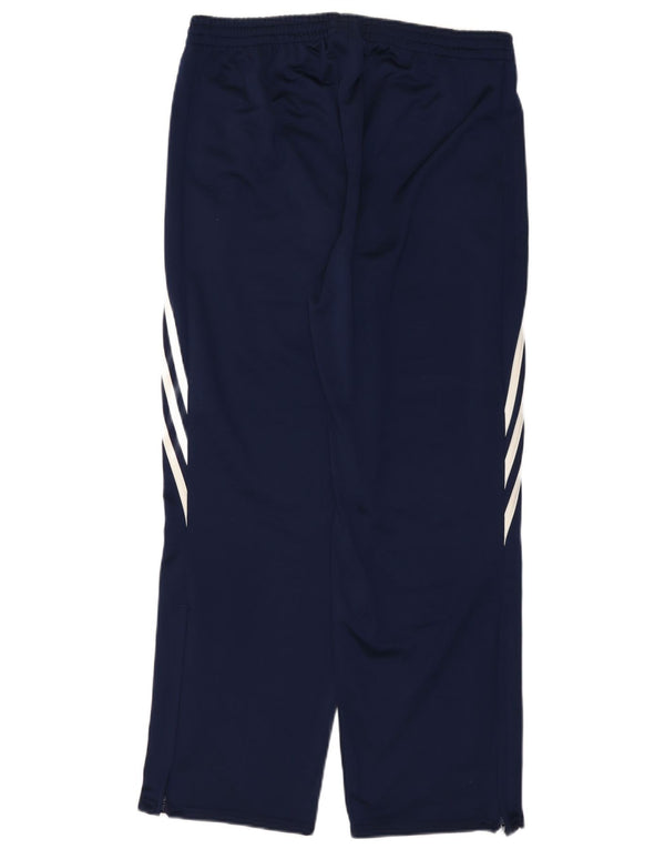 Adidas Pantalon de survêtement pour femme UK 14 Large Bleu Marine Polyester