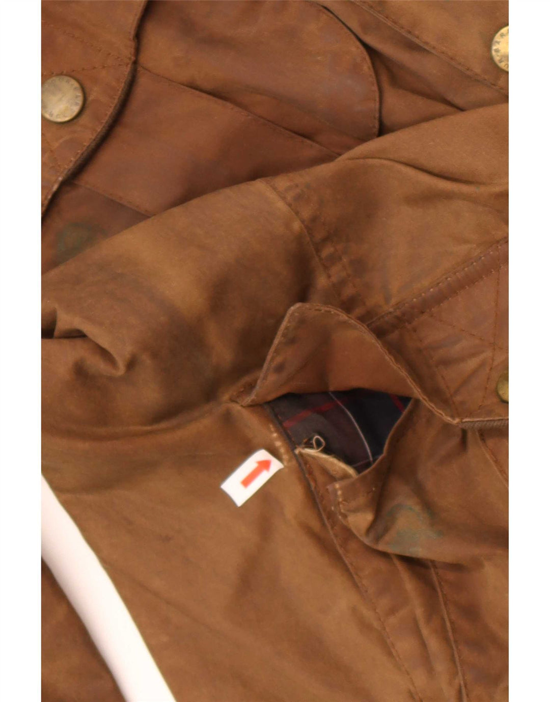 Barbour Veste en coton ciré pour homme UK 38 Marron moyen