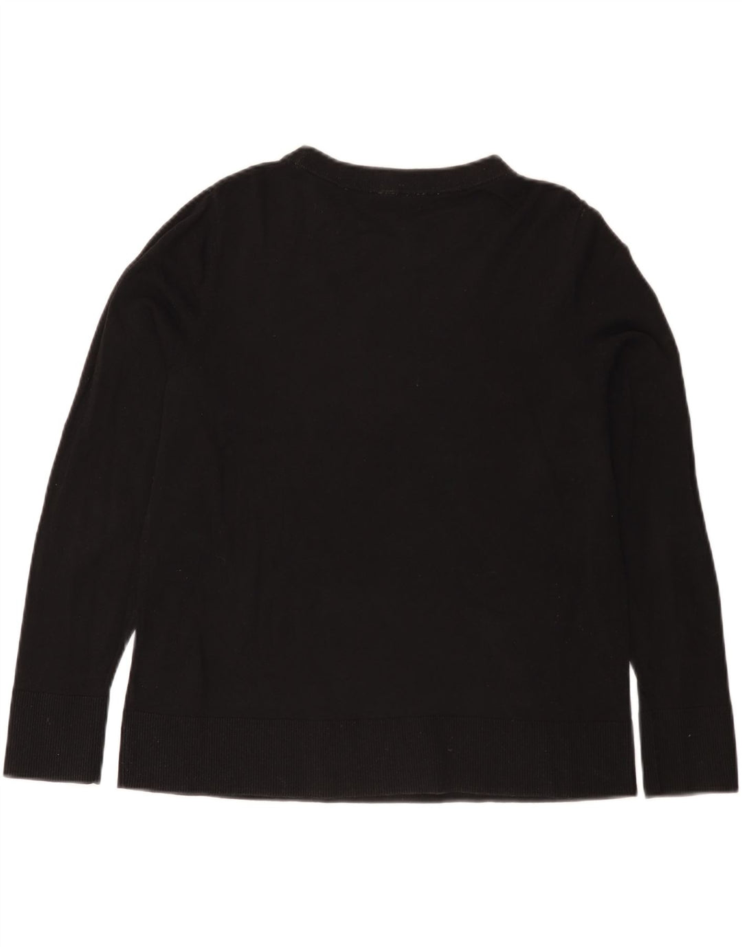 Cos Pull col bateau pour femme UK 14 en coton noir moyen