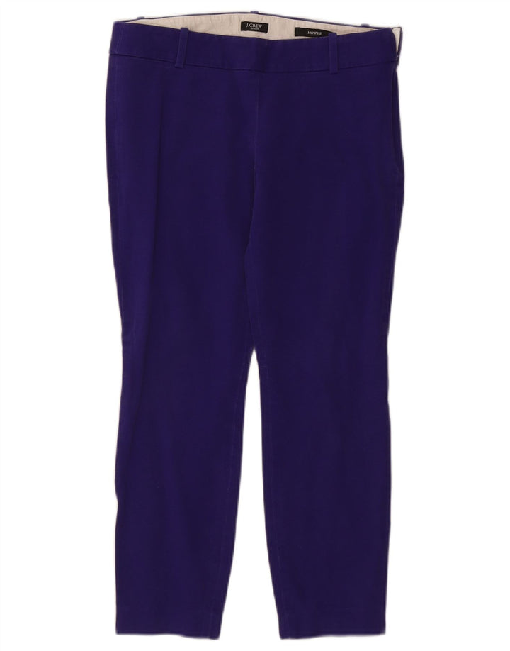 J. CREW Pantalon décontracté Minnie Slim pour femme US 4 Small W27 L24 Violet