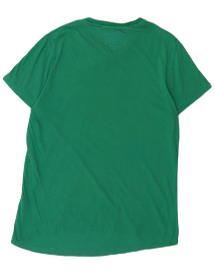 SUPERDRY T-Shirt Homme Top Large Vert Coton
