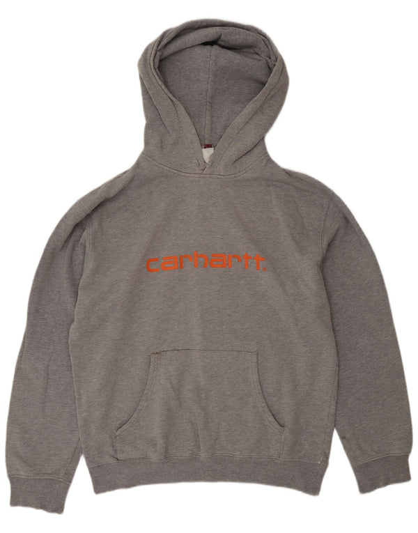 Carhartt Pull à capuche graphique pour hommes, grand gris