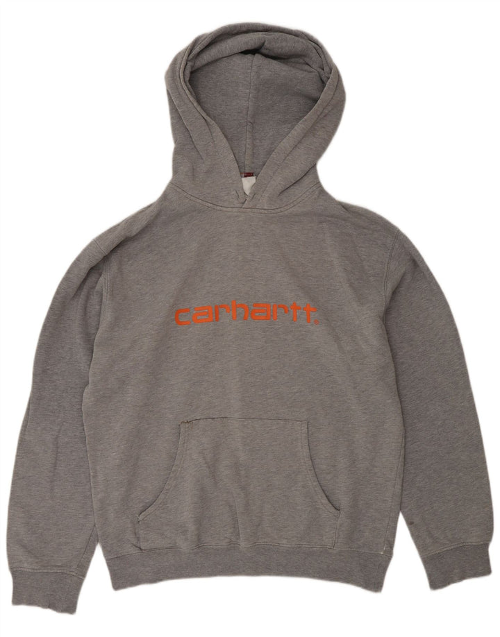 Carhartt Pull à capuche graphique pour hommes, grand gris