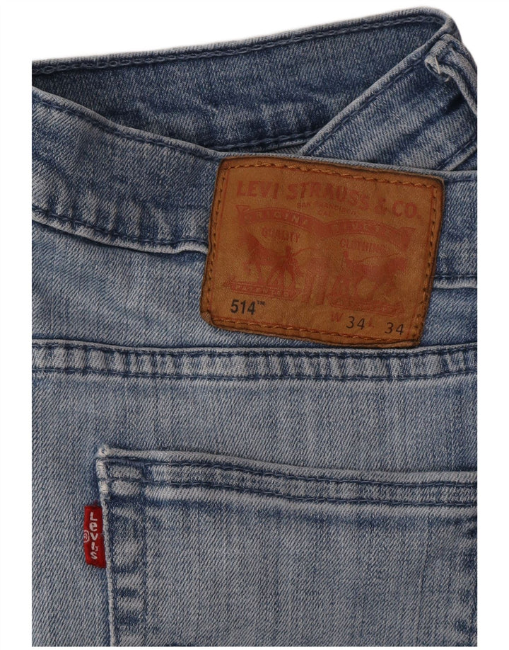 Levi's Jean Droit 514 Homme W34 L34 Bleu