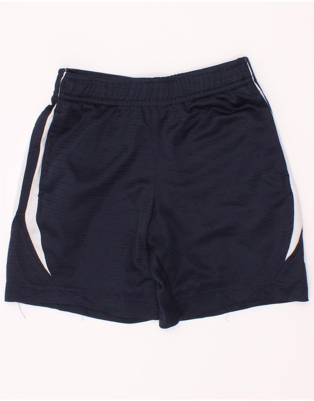 Nike Short de sport pour garçon 3-4 ans Bleu marine Colorblock Polyester
