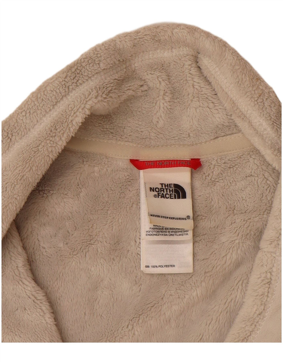 The North Face Veste de survêtement pour femme UK 14 Polyester beige moyen