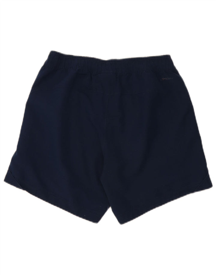 Adidas Hommes Climalite Sport Shorts XS Bleu Marine Polyester