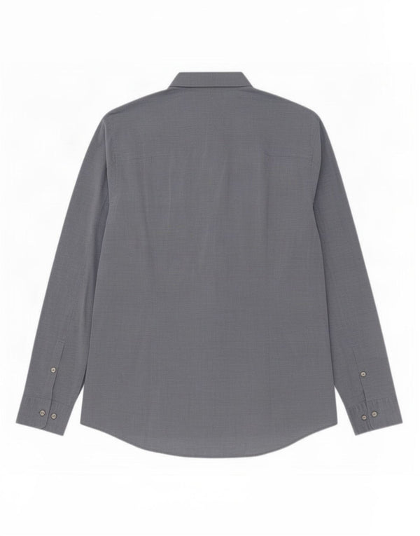 Calvin Klein Jeans Mens Shirt Large Blue Cotton
