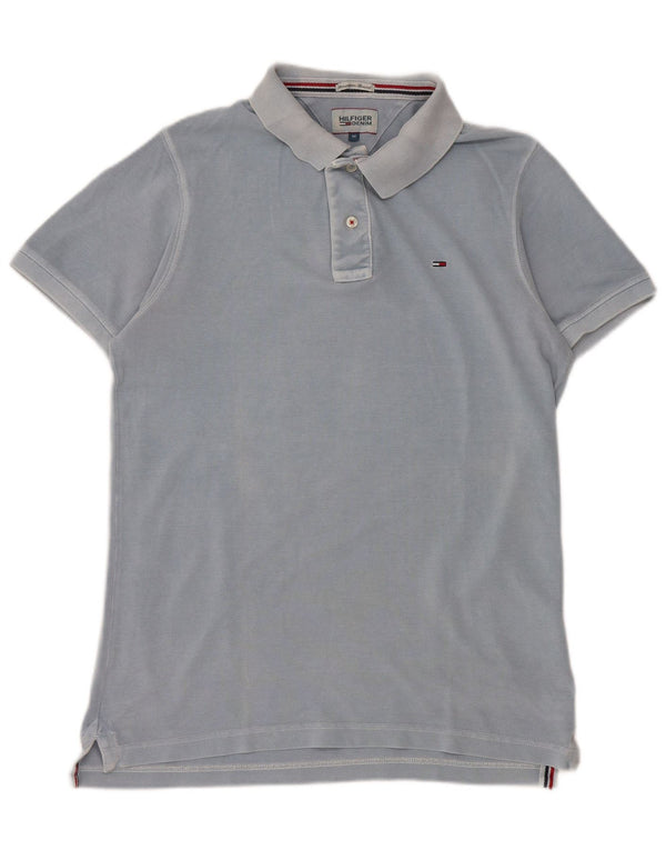 Tommy Hilfiger Polo Homme Bleu Moyen Coton