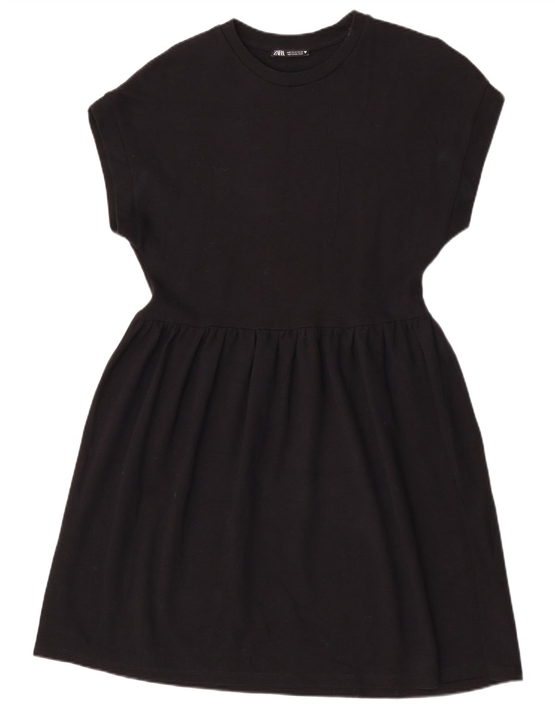Zara Robe trapèze pour femme UK 12 Noir moyen