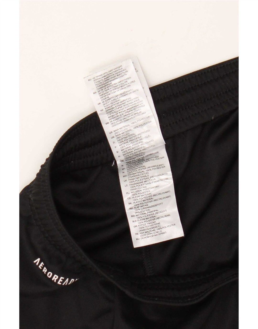 Adidas Short de sport Aeroready Homme Noir Moyen Polyester