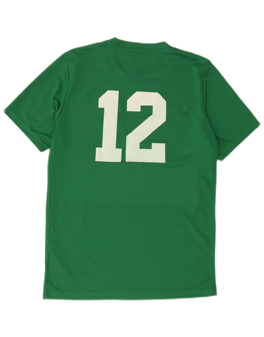 Nike Homme Dri Fit Graphic T-Shirt Haut Vert Moyen Polyester