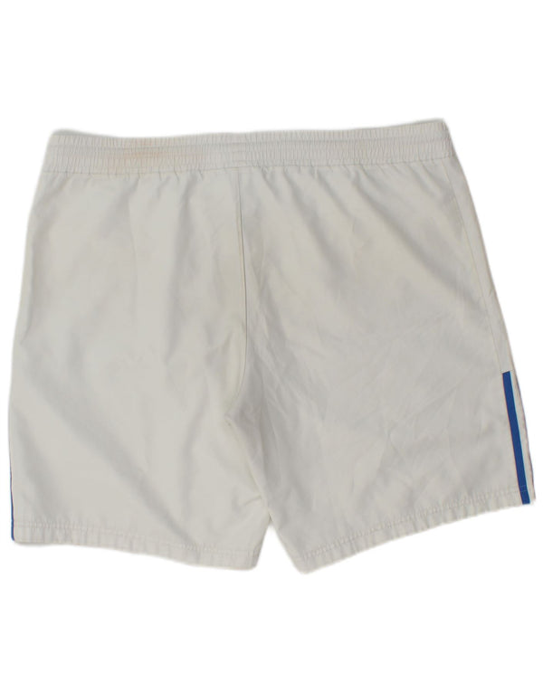 Adidas Short de sport pour homme Large Blanc Polyester