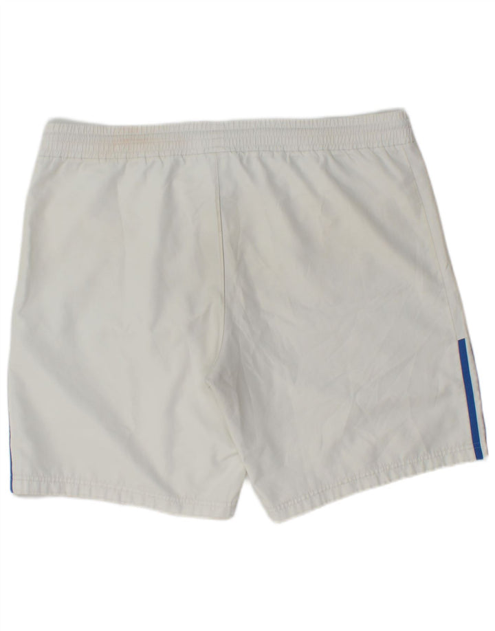 Adidas Short de sport pour homme Large Blanc Polyester
