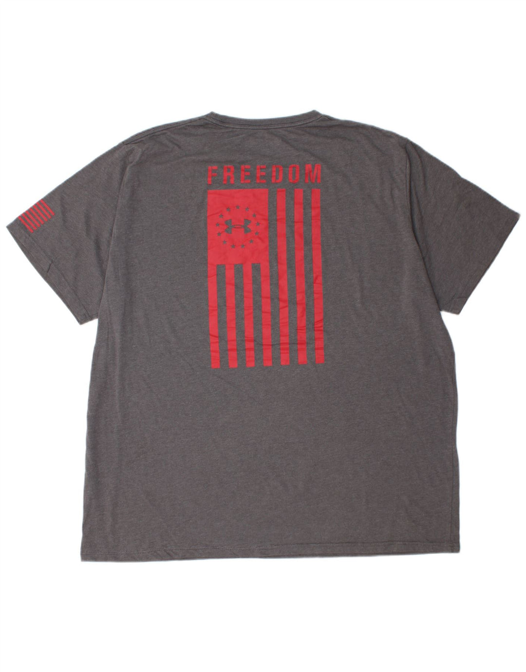 UNDER ARMOUR T-shirt graphique Heat Gear pour homme 3XL Gris rayé