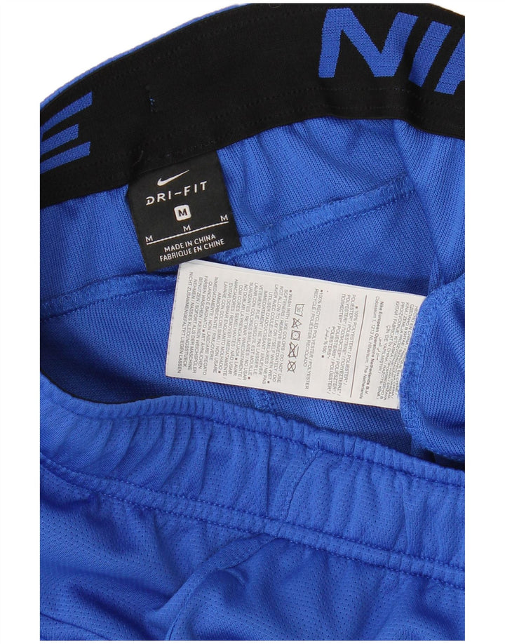 Short de sport Nike Dri Fit pour homme en polyester color block bleu moyen