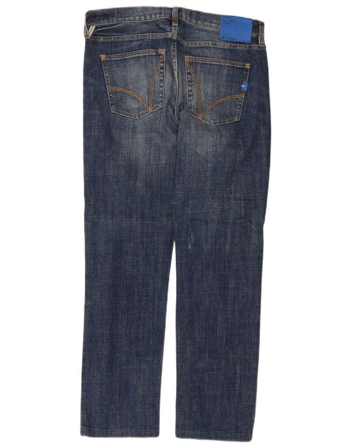 Adidas Jean droit homme W32 L29 bleu coton