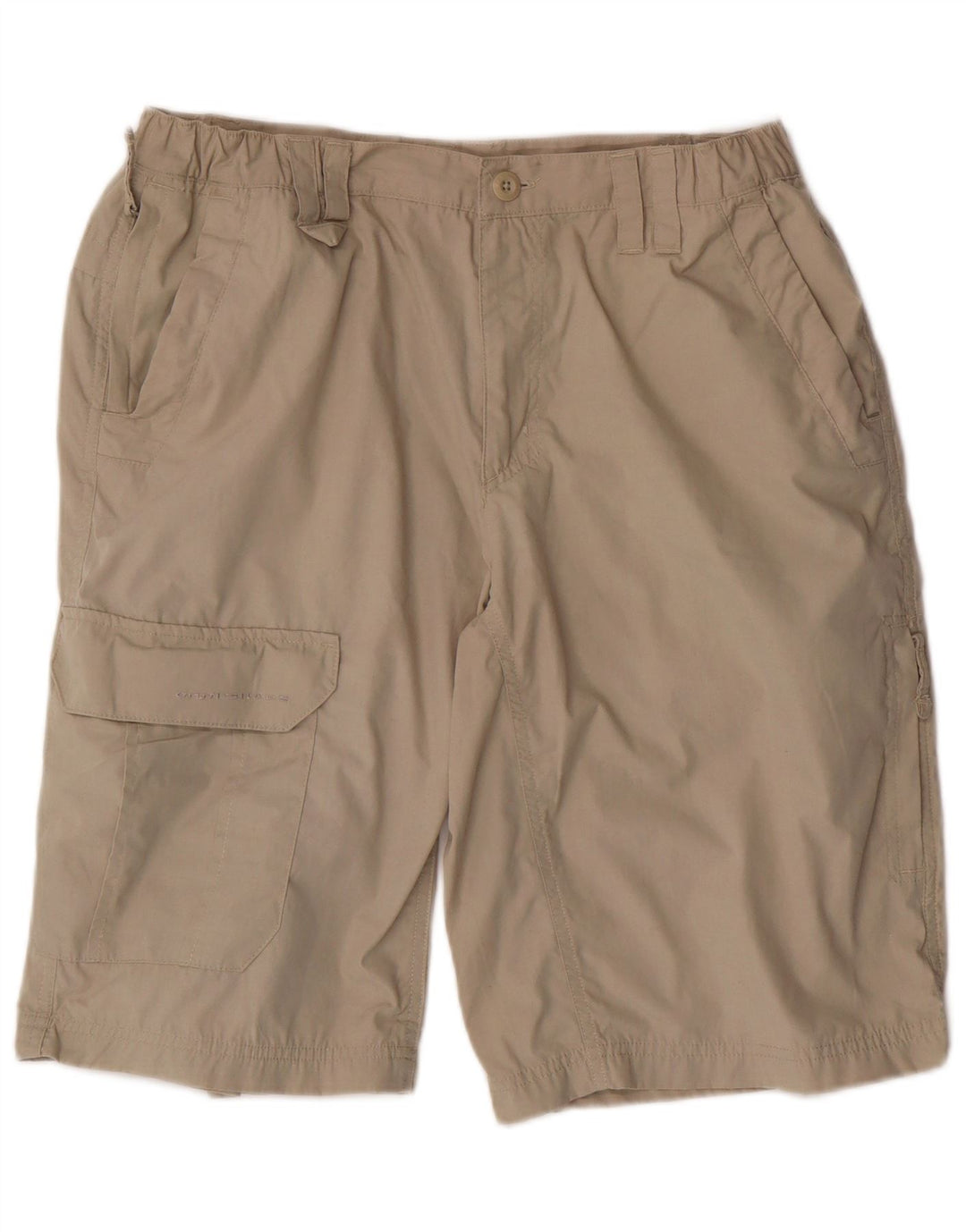 COLUMBIA Short Cargo Homme Moyen W32 Beige Polyester