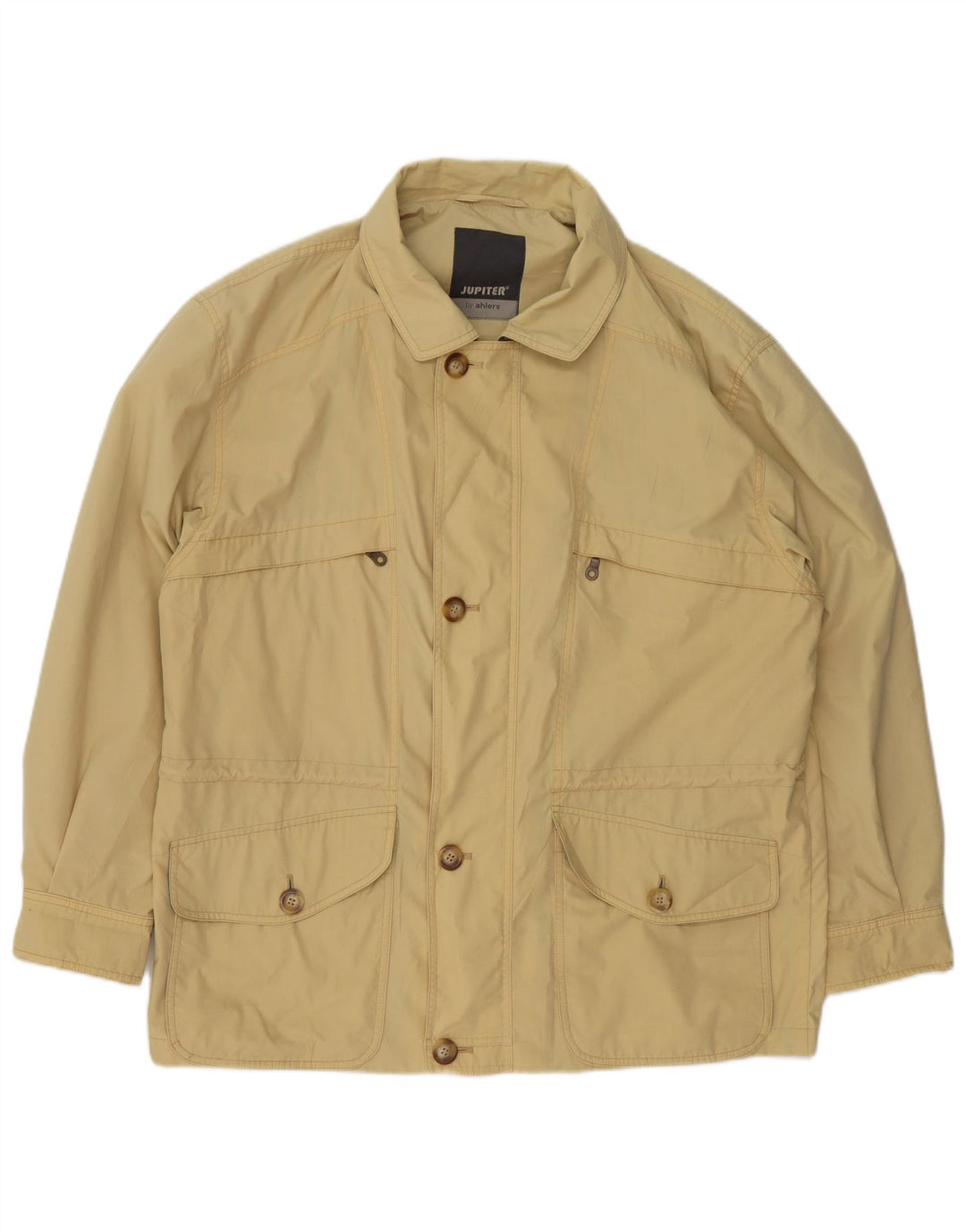 Jupiter Mens By Ahlers Utility Jacket IT 50 Large Jaune