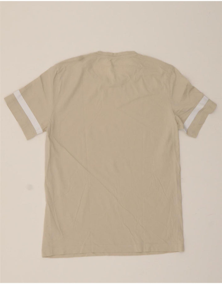 PUMA Mens Graphic T-Shirt Top Small Beige Cotton Vintage Puma and Second-Hand Puma from Messina Hembry 