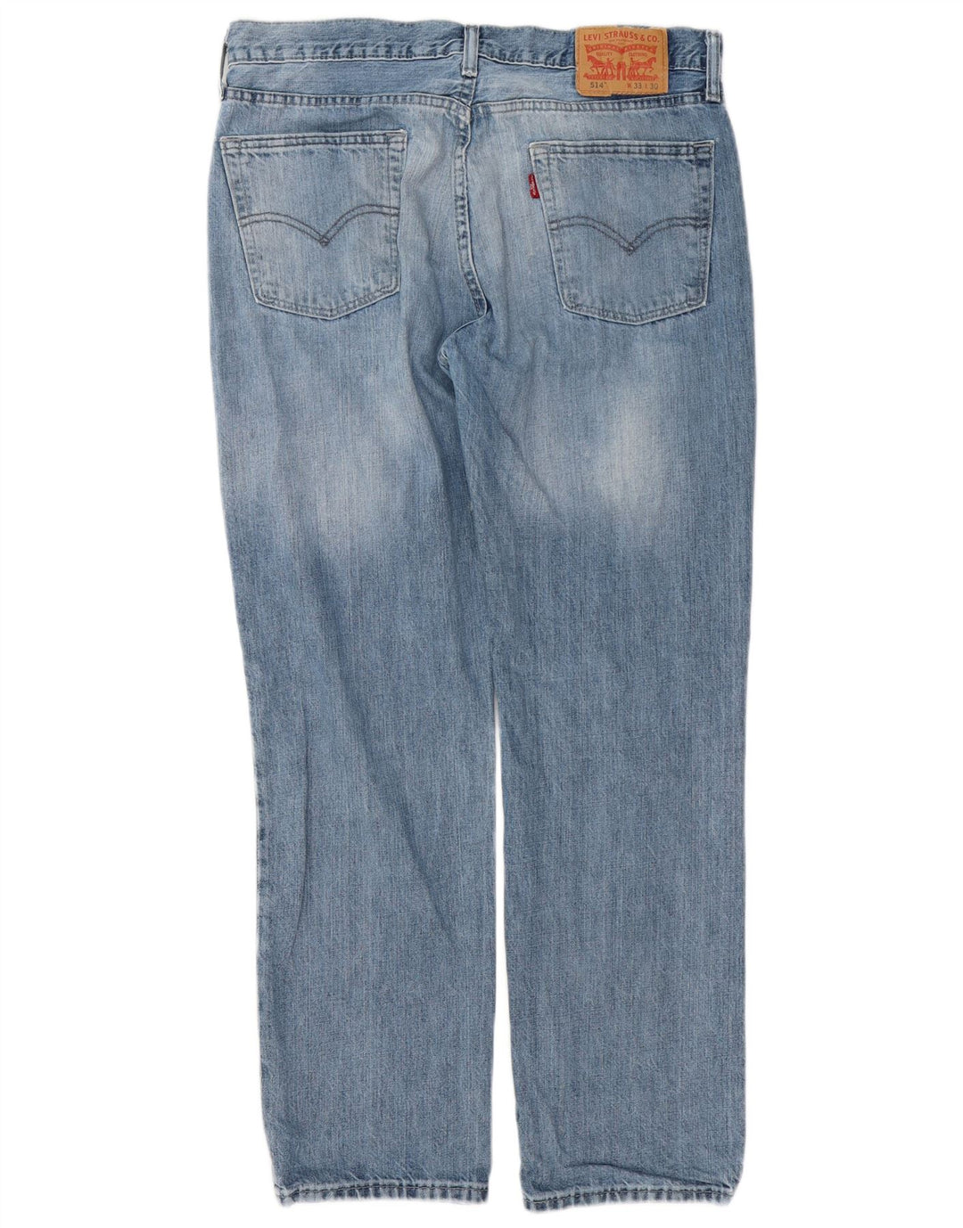 Levi's Jean Droit 514 Homme Bleu W33 L30 Coton