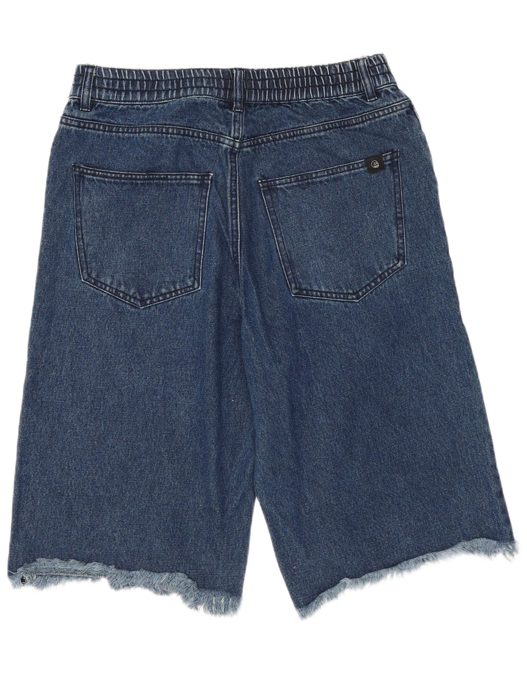 Cheap Monday Bermuda en Jean W29 Petit Bleu Marine en Coton pour Homme