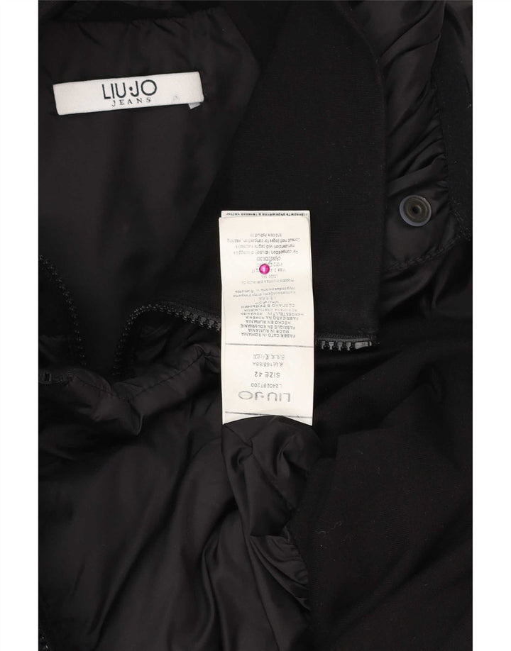 Liu Jo Veste matelassée IT 42 Femme Noir Moyen Polyester