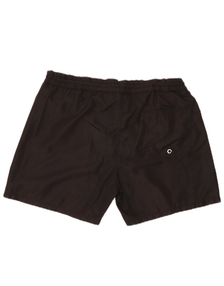 DIESEL Short de Bain Graphique Homme EU 50 Grand Noir Polyester