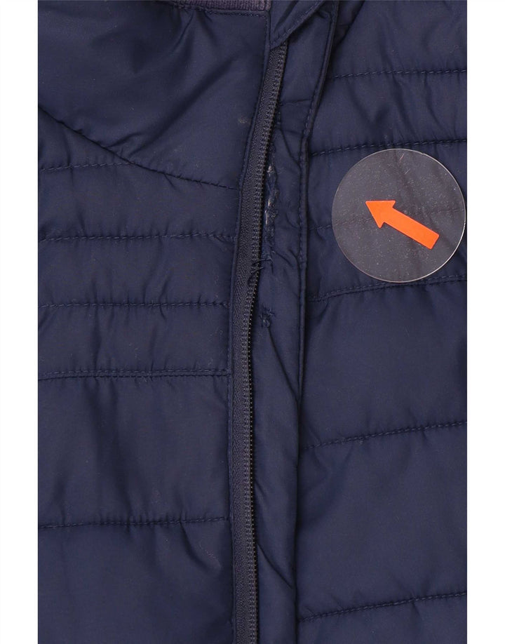 Tommy Hilfiger Veste matelassée pour homme UK 42 XL Bleu marine Polyester