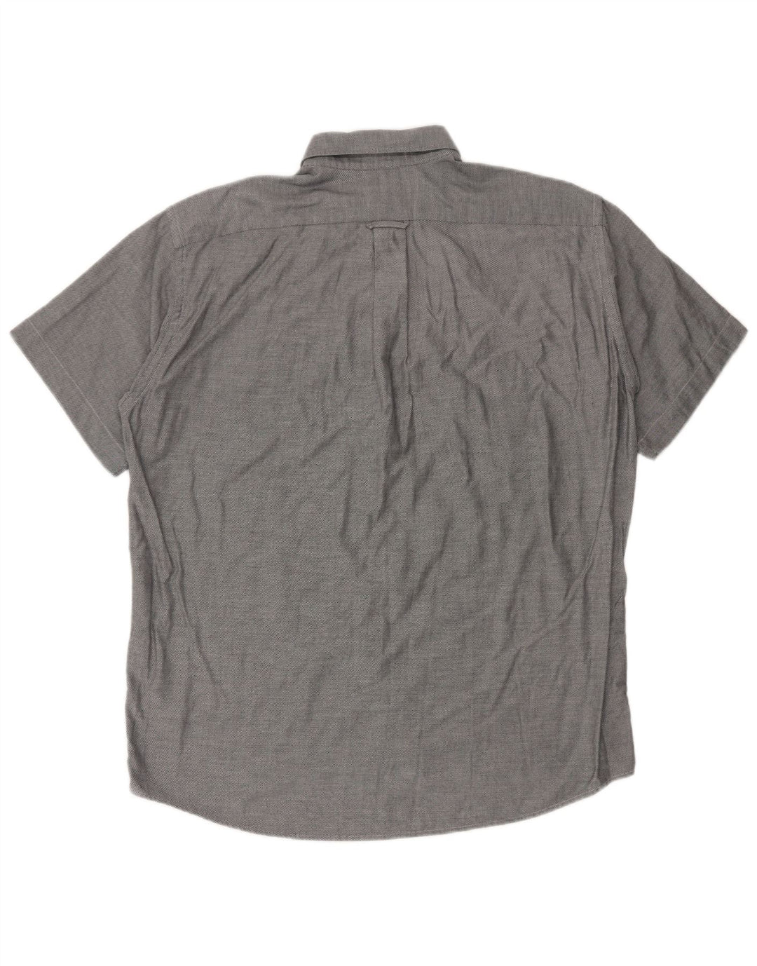 Lacoste Chemise à manches courtes pour hommes Taille 41 Grand Gris Moucheté