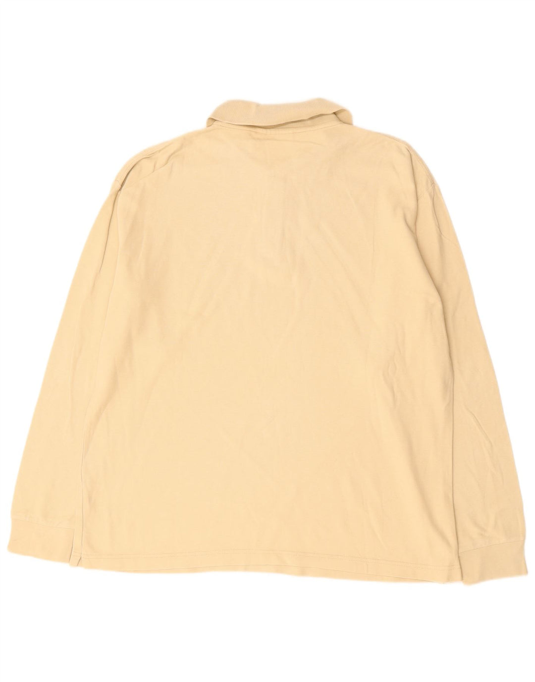 DIADORA Polo Manches Longues Homme IT 50 Coton Beige Moyen