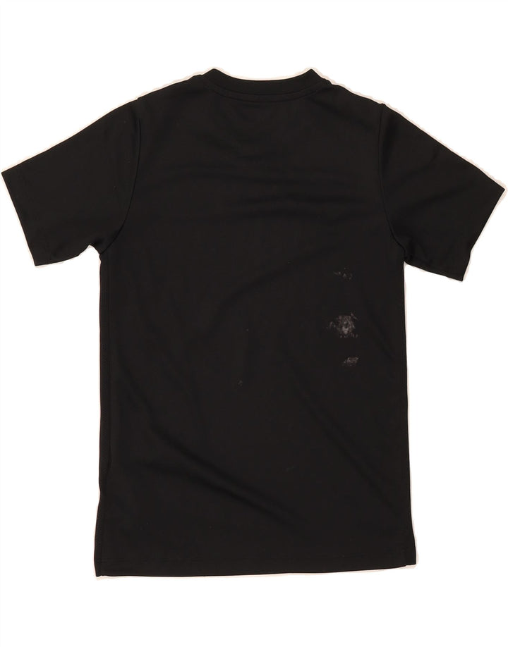 NIKE Boys Dri Fit T-Shirt Top 8-9 Years Small Black Polyester Vintage Nike and Second-Hand Nike from Messina Hembry 