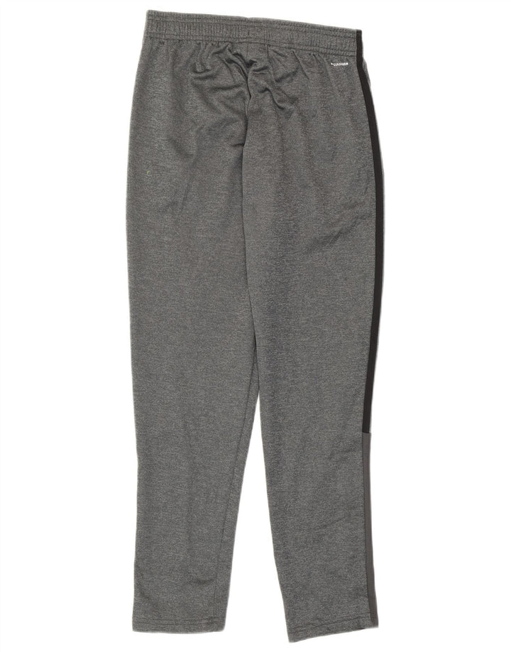 Adidas Pantalon de Survêtement Climawarm Garçon 11-12 Ans Gris Polyester