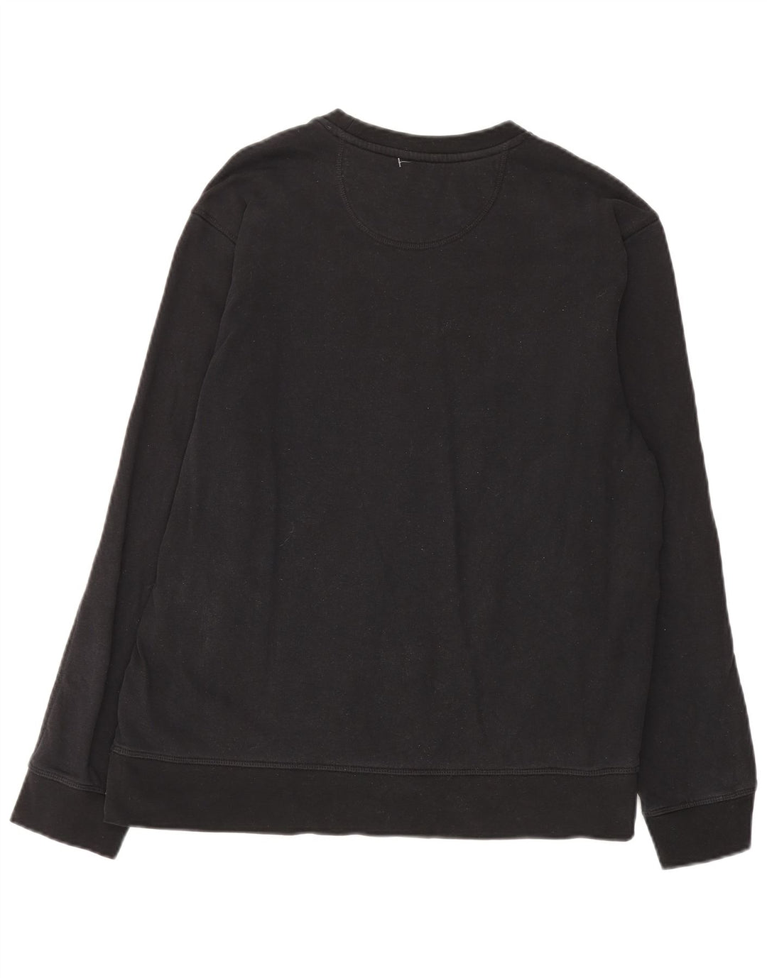 Marks & Spencer Sweat-shirt pour homme en coton noir Taille L