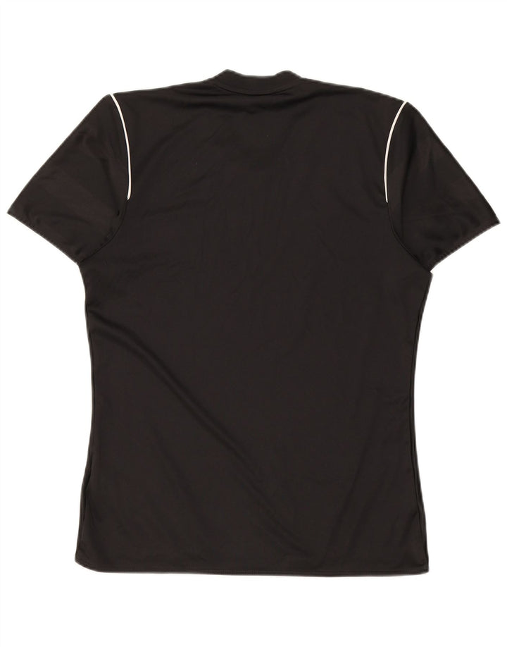ADIDAS Hommes Climalite Graphic T-Shirt Haut Petit Noir Rayé Polyester