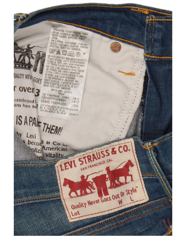 Levi's Jean Droit Homme W32 L32 Bleu Coton