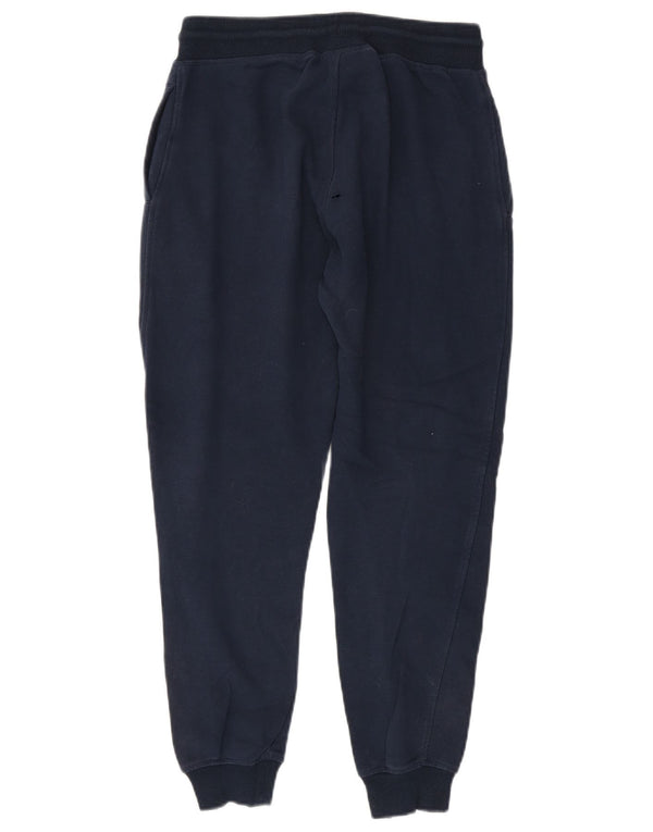 Ellesse Homme Pantalon De Survêtement Joggers Petit Bleu Marine Coton