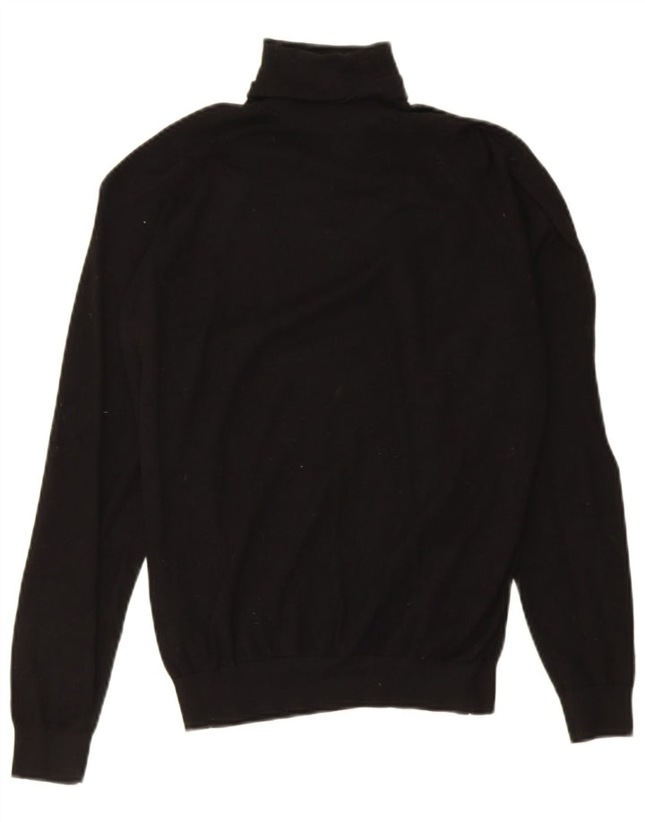 Zara Pull col roulé pour femme UK 10 Petit Noir