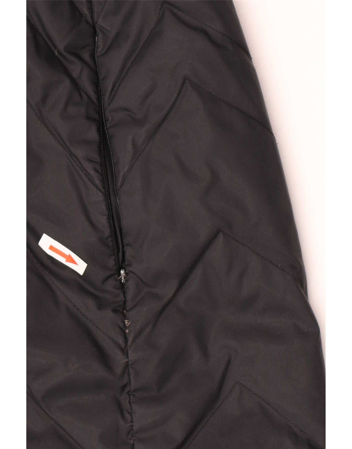 Max & Co. Manteau rembourré pour femme UK 42 Medium Noir Polyamide