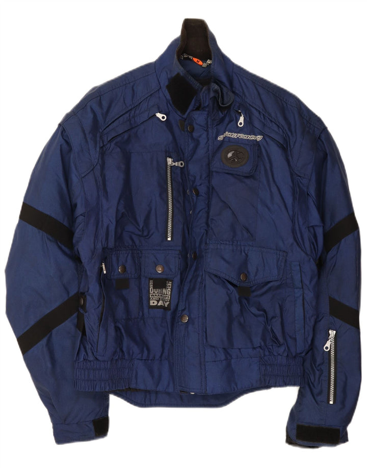 Spidi Veste Racer Homme UK 38 Medium Bleu Marine Colorblock Polyester