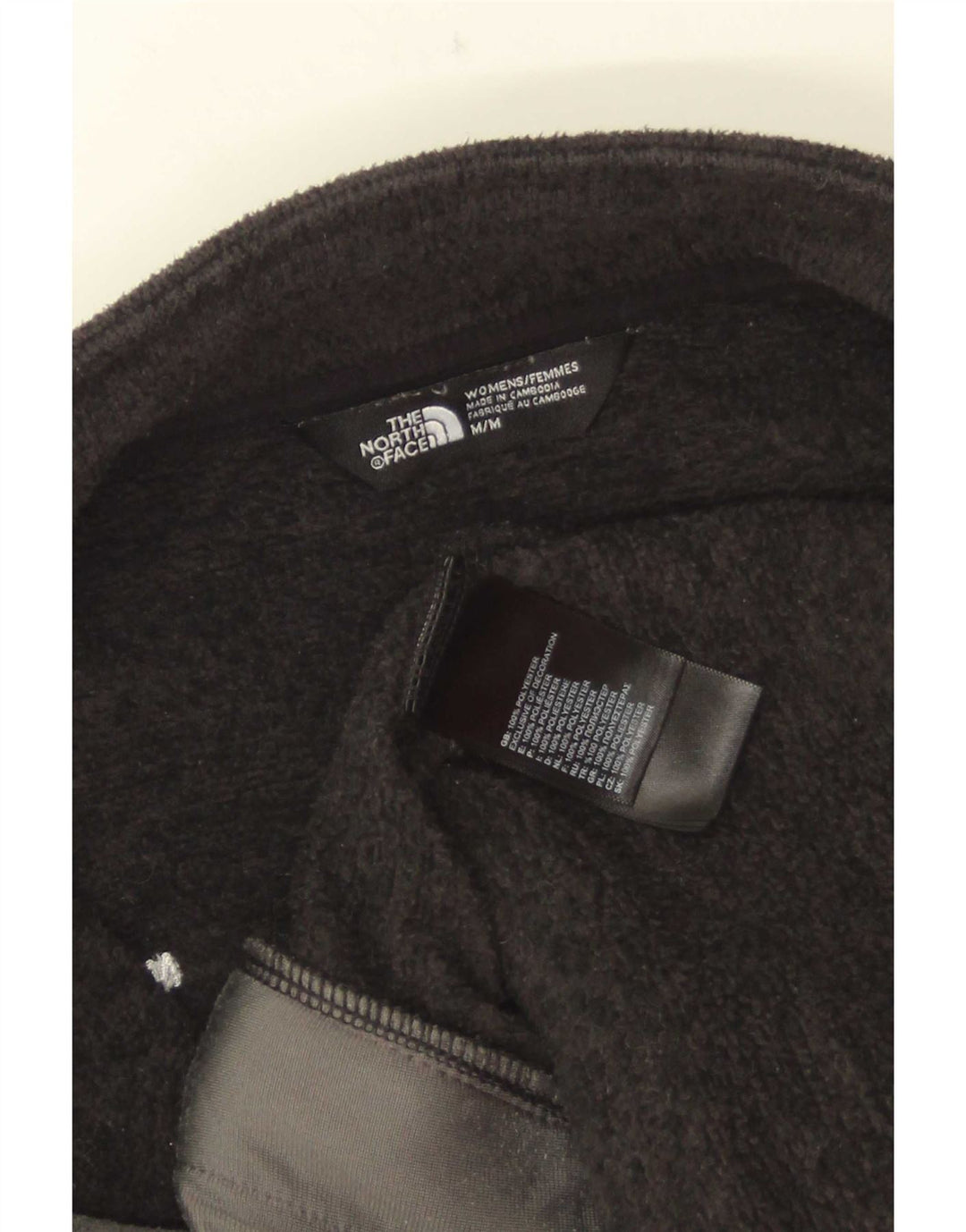 The North Face Veste de survêtement pour femme UK 12 Gris moyen moucheté
