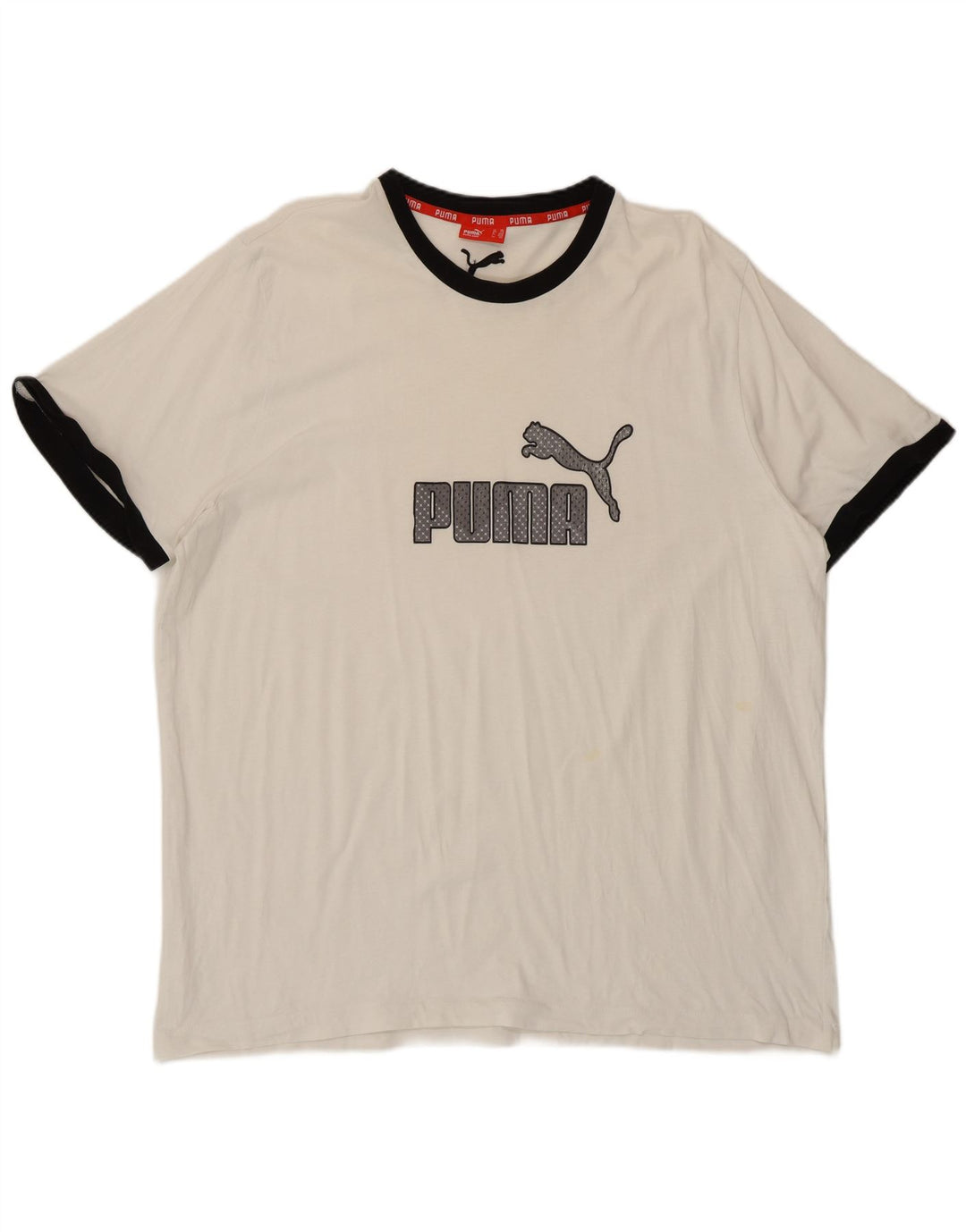Puma T-shirt graphique pour homme 2XL Blanc