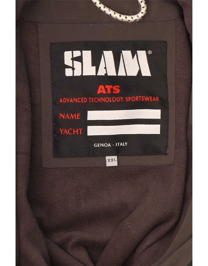 Slam Veste Bomber Homme UK 44 2XL Beige Nylon