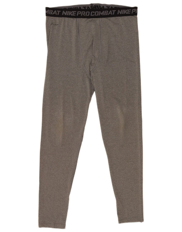 Nike Legging court de compression graphique pour homme 2XL Gris Colorblock