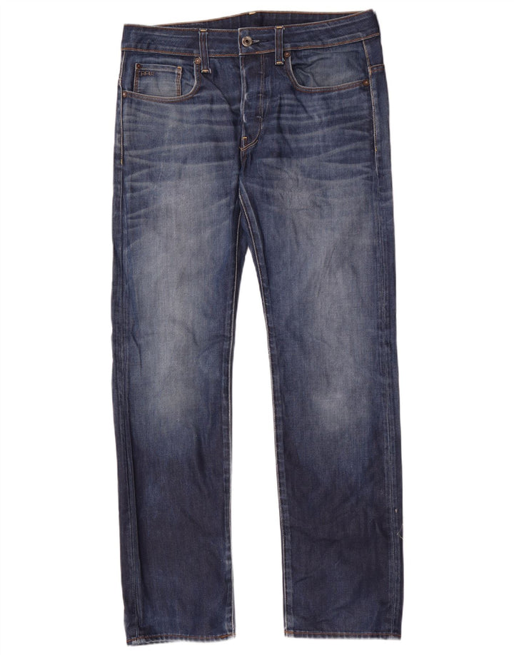 G-Star Jean droit homme W31 L32 bleu coton